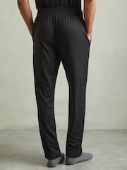 Reiss Black Colorado Tapered Stretch-Jersey Joggers - Image 5 of 6