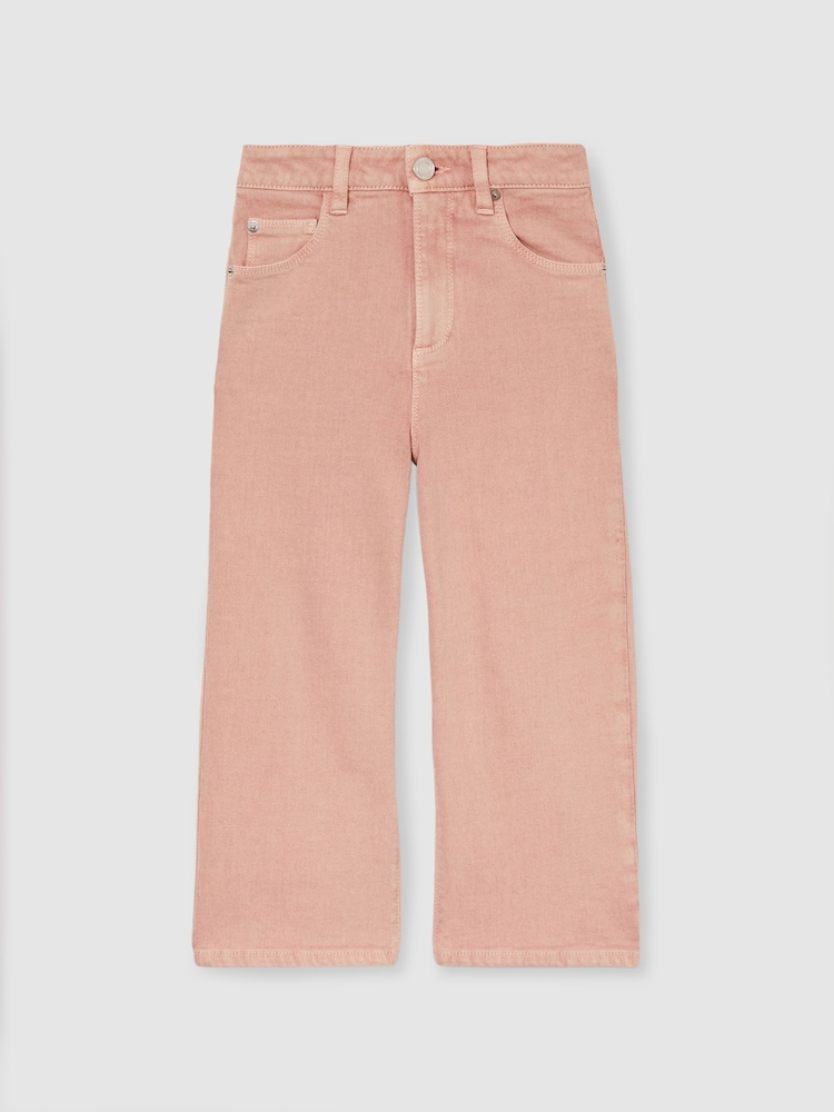 Reiss Pink Sky Wide-Leg Jeans - Image 2 of 4