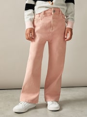 Reiss Pink Sky Wide-Leg Jeans - Image 3 of 4