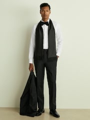 Fular de seda con flecos Meyer de Reiss - Imagen 2 de 4