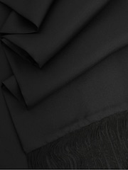Fular de seda con flecos Meyer de Reiss - Imagen 4 de 4