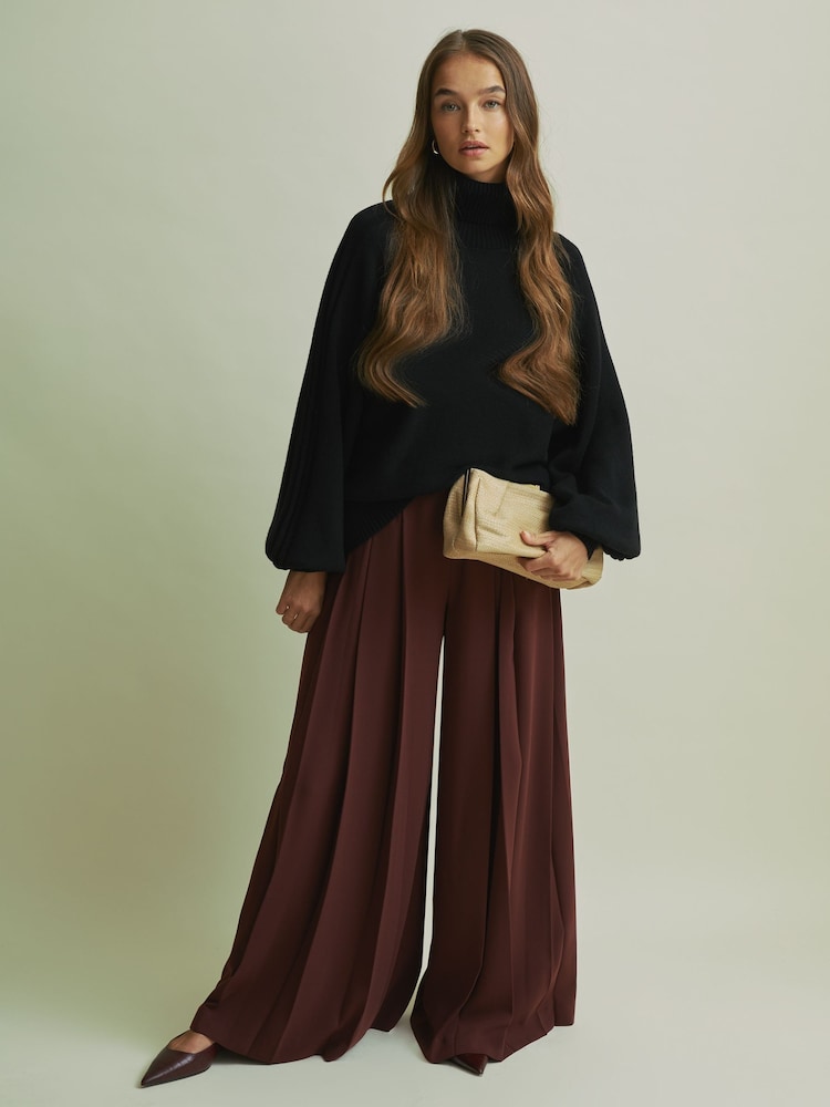Florere Wool Blend Roll Neck Jumper - Image 1 of 6