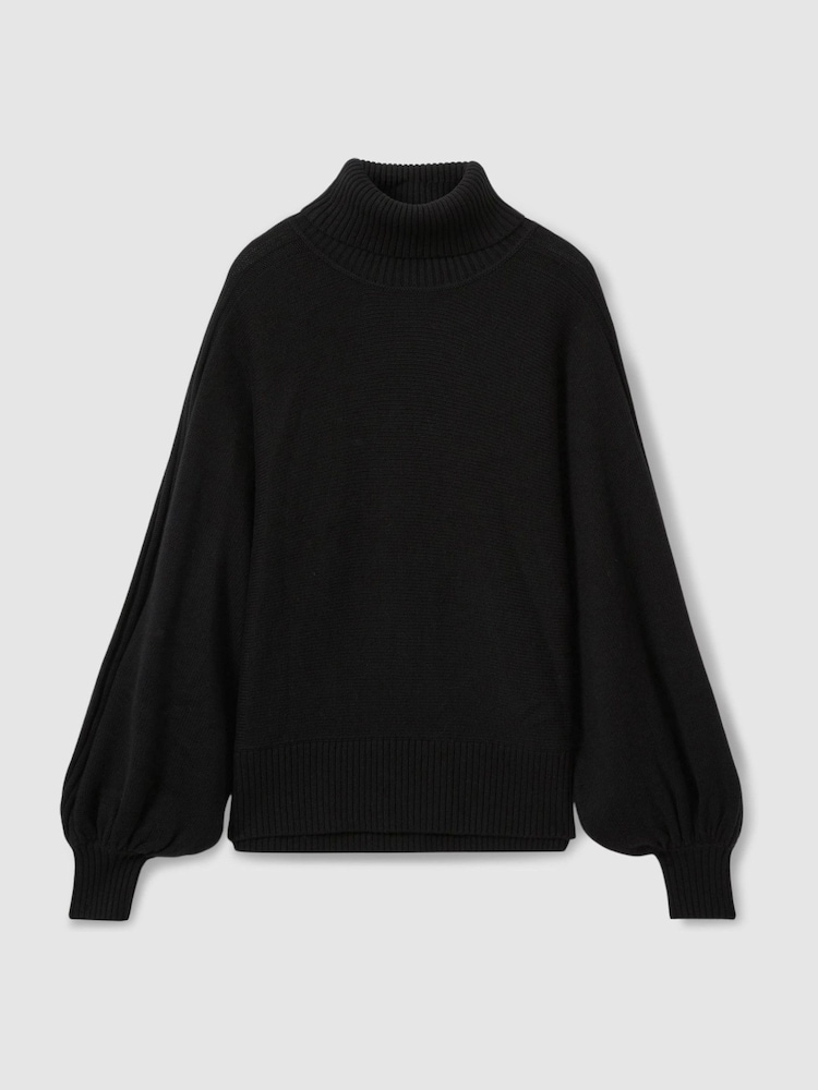 Florere Wool Blend Roll Neck Jumper - Image 2 of 6