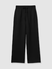 Reiss Laney Wide-Leg Jersey Drawstring Joggers - Image 2 of 6
