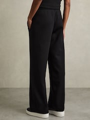 Reiss Laney Wide-Leg Jersey Drawstring Joggers - Image 5 of 6