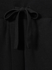 Reiss Laney Wide-Leg Jersey Drawstring Joggers - Image 6 of 6
