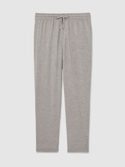 Reiss Grey Melange Colorado Tapered Stretch-Jersey Joggers - Image 2 of 6