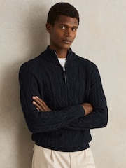Reiss Navy Oe Lancashire - Image 1 of 6