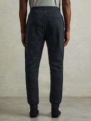 Reiss Navy Callum Cotton-Blend Jersey Joggers - Image 5 of 6