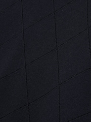 Reiss Navy Vince Wool Argyle Crew-Neck Jumper - Image 7 of 7
