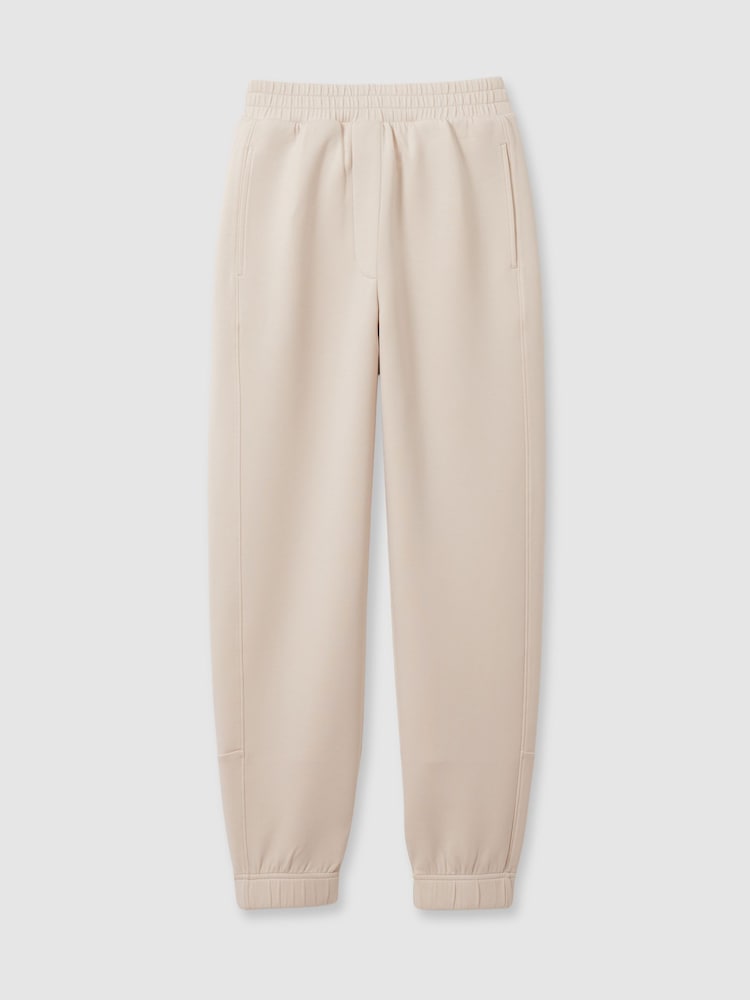 Reiss Stone Laney Tapered Elasticated Waist Joggers - Image 2 of 7