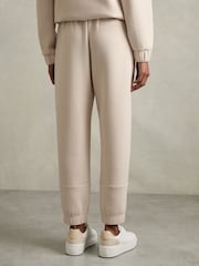 Reiss Stone Laney Tapered Elasticated Waist Joggers - Image 6 of 7