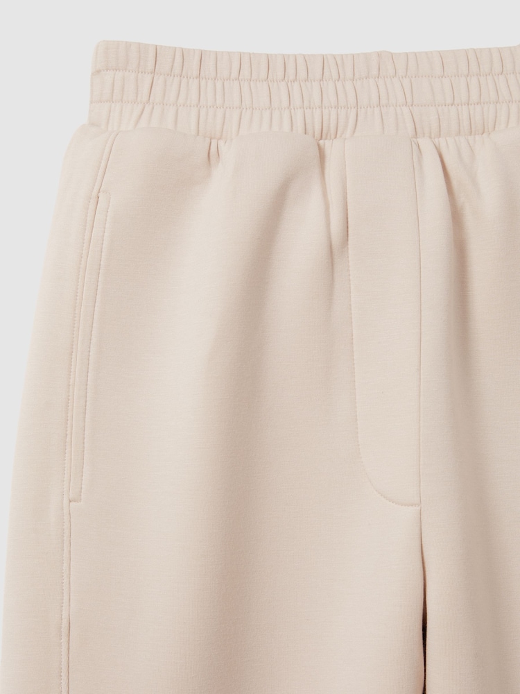 Reiss Stone Laney Tapered Elasticated Waist Joggers - Image 7 of 7
