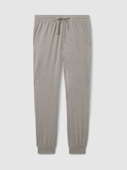 Reiss Grey Melange Bastil Tapered Stretch-Jersey Joggers - Image 2 of 6