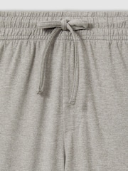 Reiss Grey Melange Bastil Tapered Stretch-Jersey Joggers - Image 6 of 6