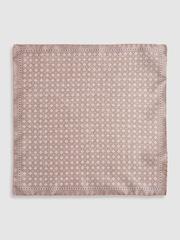 Reiss Oatmeal Ceremony Gift Set Tie And Pocket Square Gift Set - Image 5 of 6