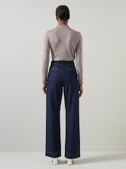 LK Bennett Grey Laurie Wool Blend Jersey - Bild 2 von 3