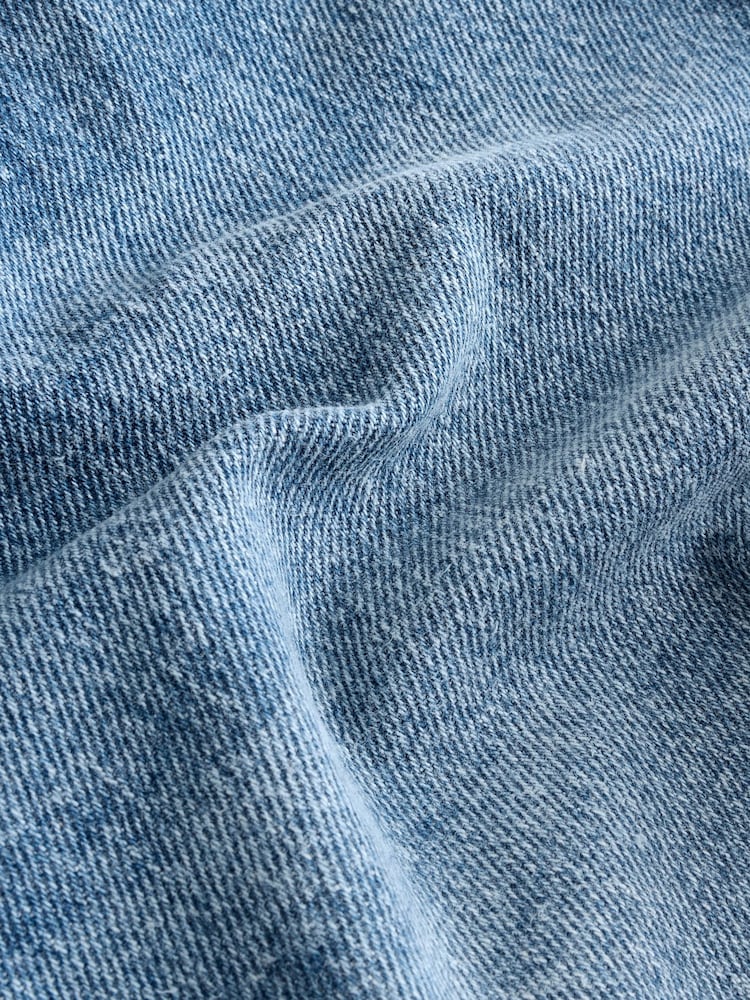 Mid Blue Hourglass Denim Boy Shorts - Image 7 of 7