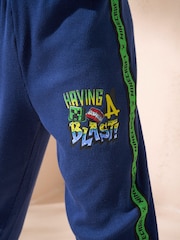 Angel & Rocket Minecraft Henleys Пижамный комплект из хлопка Plack Rib 100% - Изображение 3 из 3