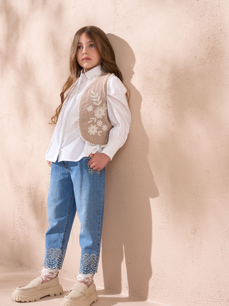 Angel & Rocket Garbriella Star Collar 100% Cotton Shirt - Изображение 3 из 3