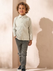 Angel & Rocket Green Thomas Textured Block 100% Cotton Shirt - Image 3 of 3