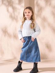 Angel & Rocket Silver Ariel 100% Cotton Jumper - Image 3 of 3