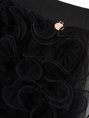 Angel & Rocket Black Colette Spiral Mesh Skirt - Image 5 of 5