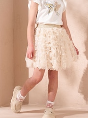 Angel & Rocket Pink Colette Spiral Mesh Skirt - Image 1 of 3