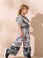 Angel & Rocket Animal Estelle Multi Frill Print Top - Image 2 of 5