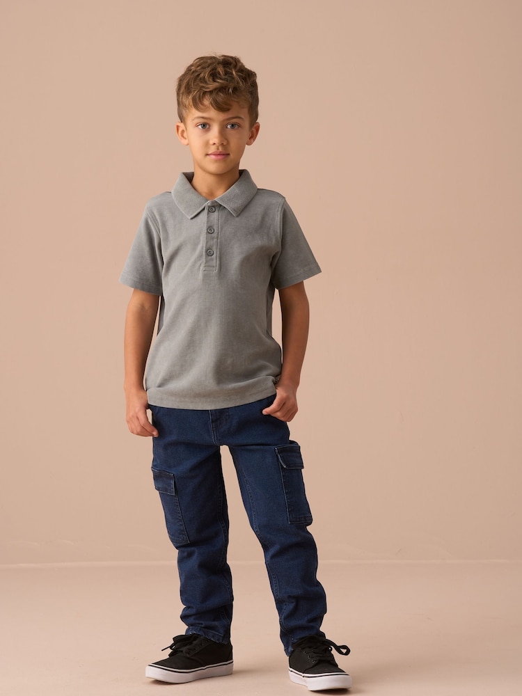 Angel & Rocket Blue Nile Washed Jogger 100% Cotton Jeans - Image 3 of 3 Angel & Rocket Blue Nile Washed Jogger 100% Cotton Jeans - Image 3 of 3