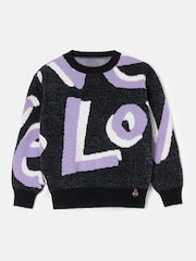 Angel & Rocket Black Lola Love Jumper - Image 5 of 7