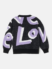 Angel & Rocket Black Lola Love Jumper - Image 6 of 7