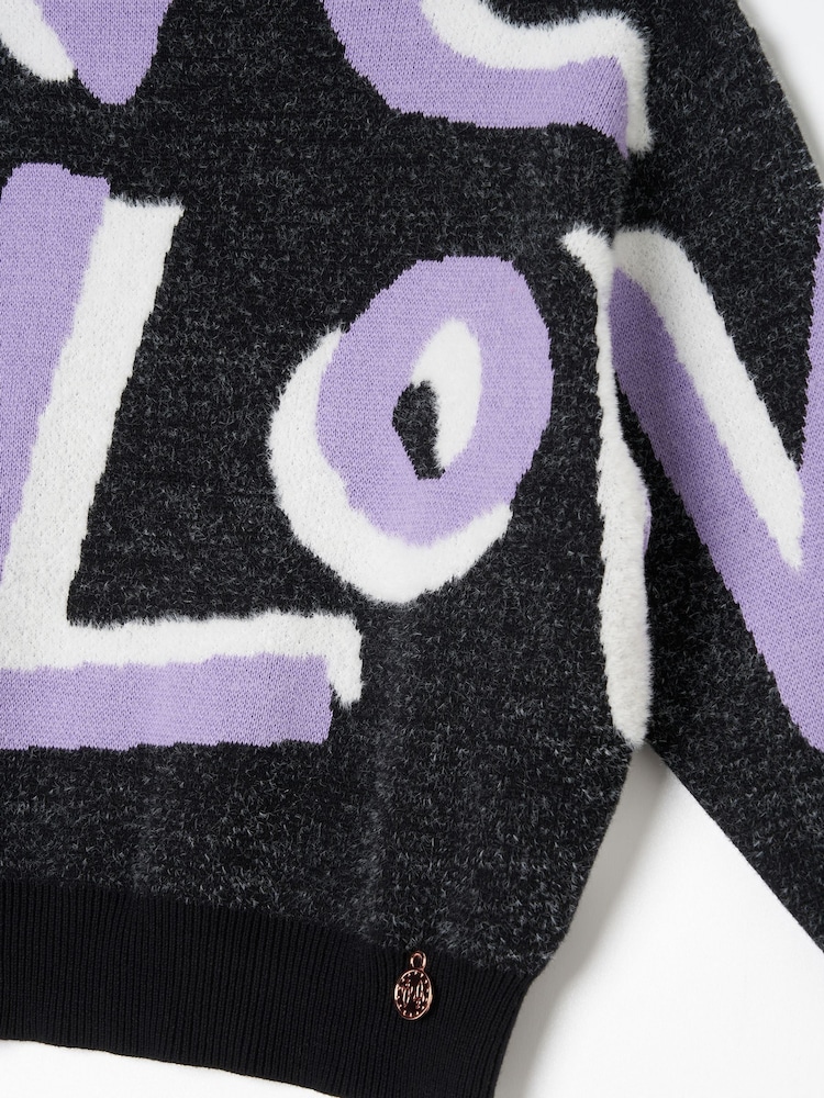 Angel & Rocket Black Lola Love Jumper - Image 7 of 7