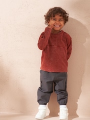 Angel & Rocket sportliche Jogginghose mit Stretchmaterial in Anthrazit - Bild 2 von 3