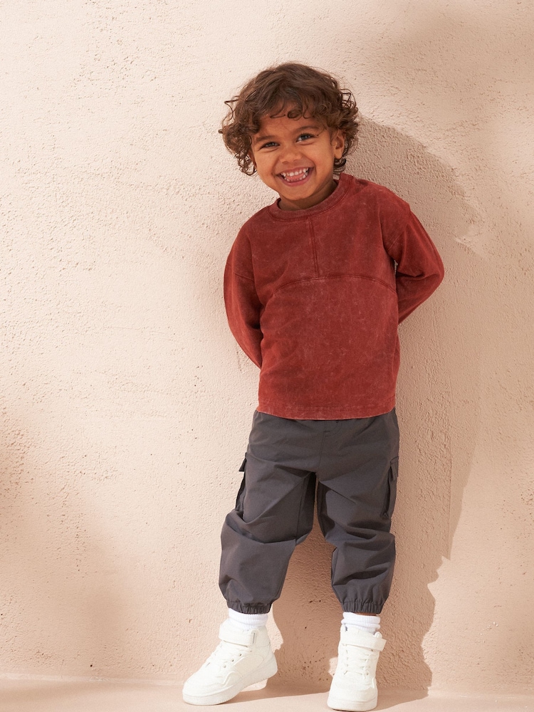 Angel & Rocket sportliche Jogginghose mit Stretchmaterial in Anthrazit - Bild 3 von 3