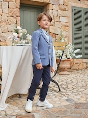 Angel & Rocket Blue Leo Navy Chinos - Image 3 of 7