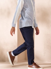 Angel & Rocket Blue Leo Navy Chinos - Image 4 of 7