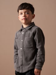 Angel & Rocket Black Fleece Shacket - Image 1 of 7