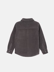Angel & Rocket Black Fleece Shacket - Image 6 of 7