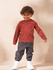 Angel & Rocket Red Evan Long Sleeve Washed Graphic 100% Cotton T-Shirt - Image 3 of 4