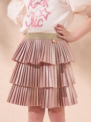 Angel & Rocket Silver Lucile Pleated Skirt - Image 1 of 4