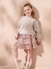 Angel & Rocket Silver Lucile Pleated Skirt - Image 4 of 4