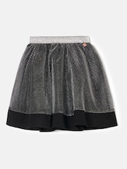 Angel & Rocket Silver Maddie Mesh Skirt - Image 6 of 7