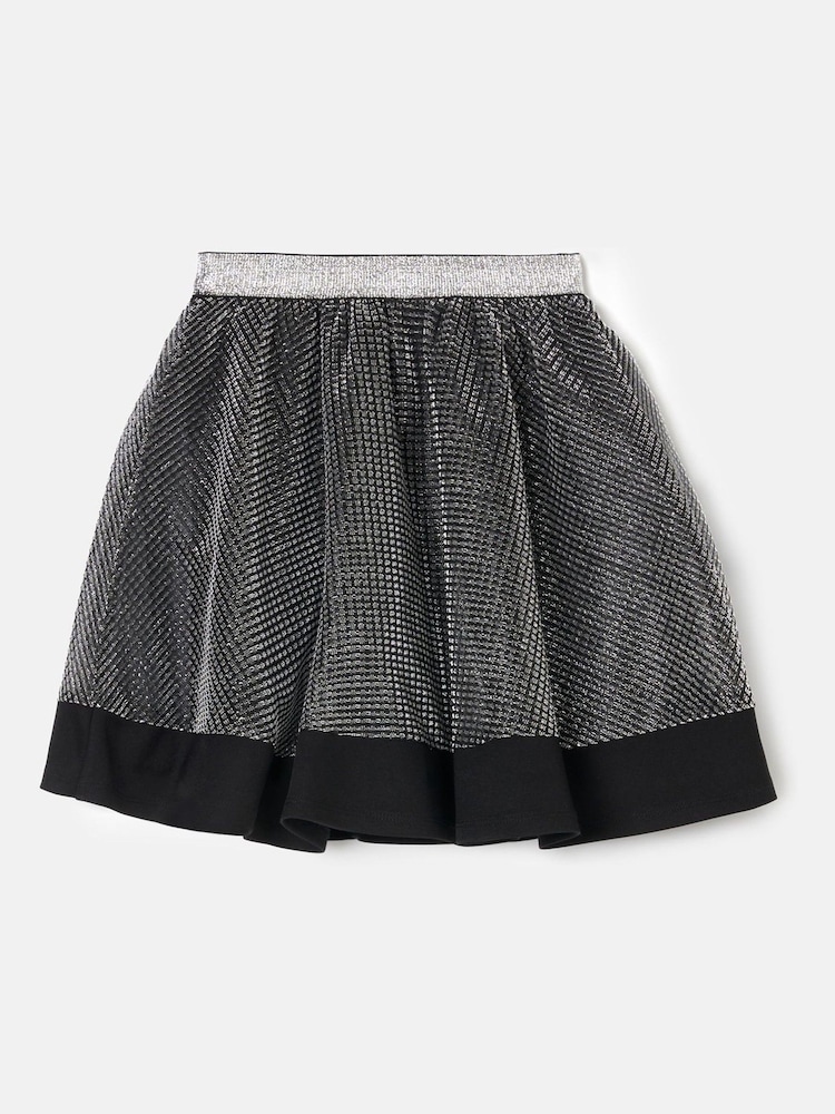 Angel & Rocket Silver Maddie Mesh Skirt - Image 7 of 7