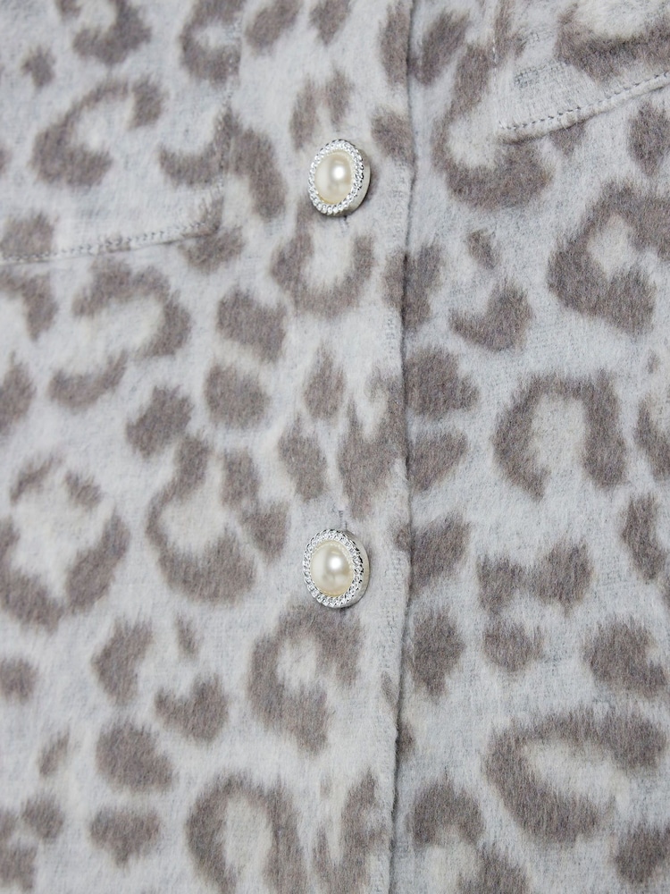 River Island Dekleta Leopard potisk; vzorec kotna; suknjič - Slika 4 iz 4 River Island Dekleta Leopard potisk; vzorec kotna; suknjič - Slika 4 iz 4