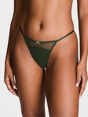 Victoria's Secret Botanical Green G String Knickers - Image 1 of 1