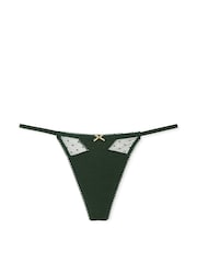 Victoria's Secret Botanical Green G String Knickers - Image 3 of 3