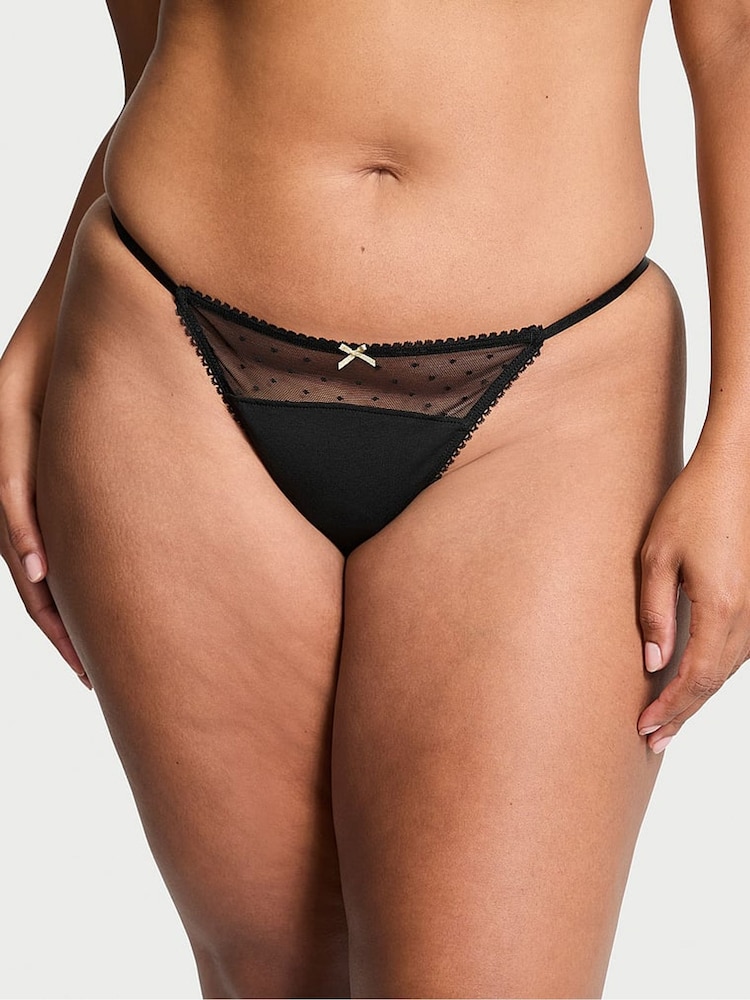 Victoria's Secret Black G String Knickers - Image 1 of 3