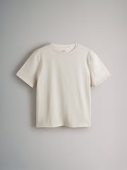 Черный/коричневый/песок/серый меланж/Cream - Набор из 5 футболок свободного кроя из 100% хлопка The Set - Image 9 of 14