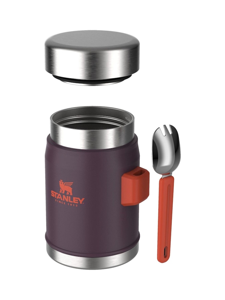 Stanley Plum Legendary Food Jar + Spork 0.4L - Image 4 of 4